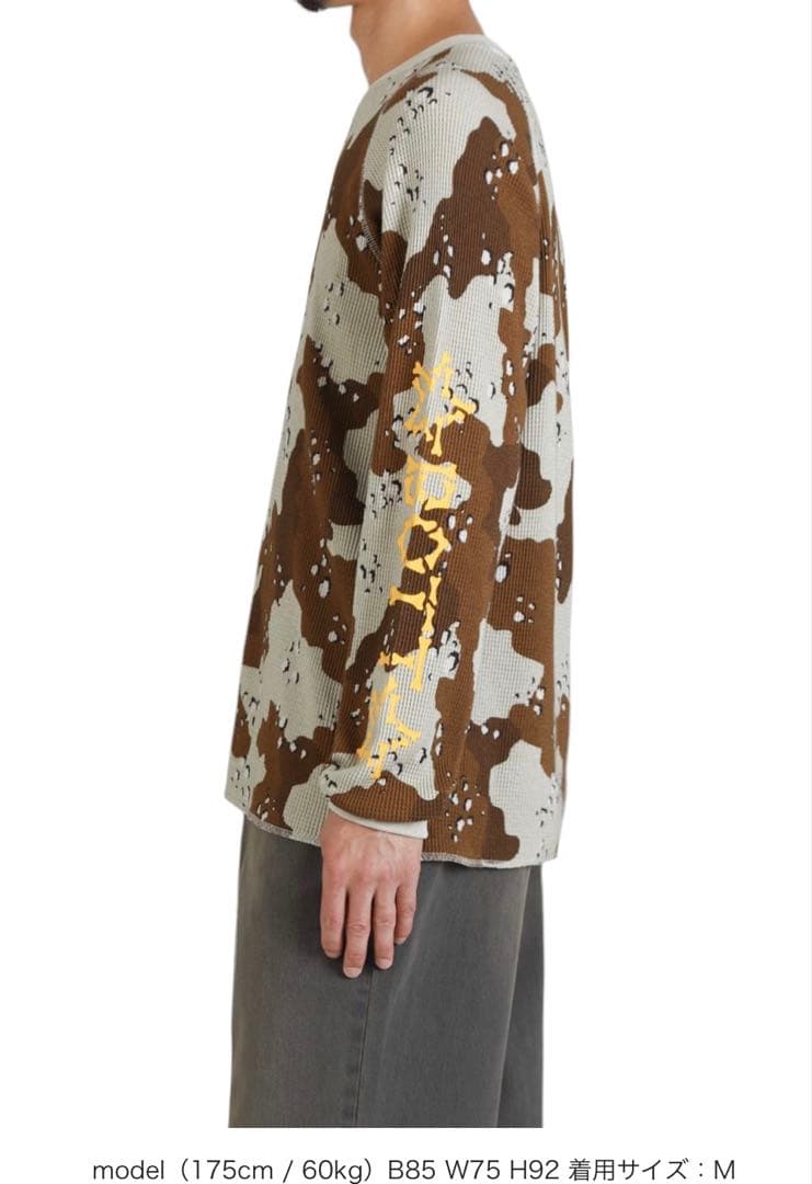 値下げ‼️新品未使用 BOTT カモ サーマル ロンT Mサイズ - メルカリ