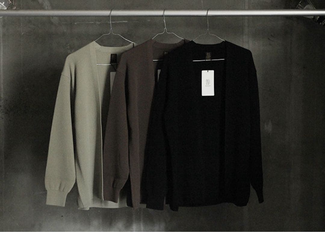 BATONER バトナー　ノーボタンカーディガン BATONER（バトナー）の「HARD TWIST WOOL NO BUTTON CARDIGAN（）」 - WEAR