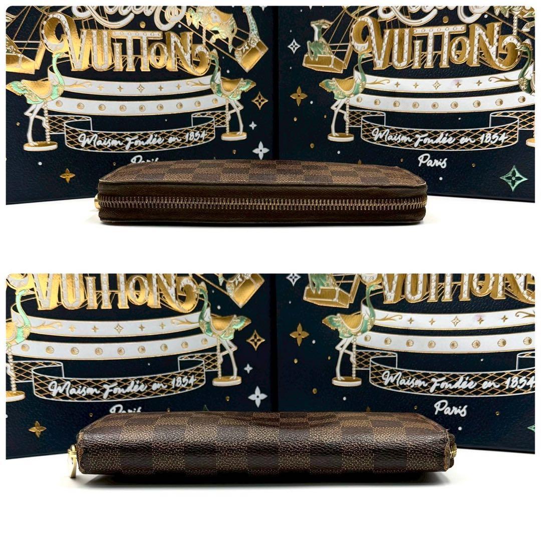 ルイヴィトン ジッピーウォレット ダミエ エベヌ ラウンドファスナー