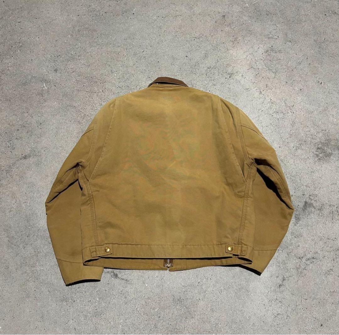 最終値下げ 80's carhartt デトロイトジャケット 赤キルティング