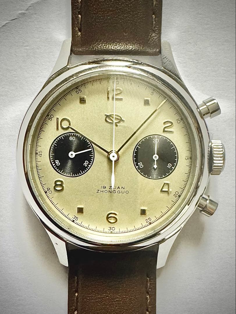 機械式クロノグラフ SEAKOSS 1963 38ミリ レトロ Amazon | SEAKOSS メンズ クラシック 38mm パイロット クロノグラフ