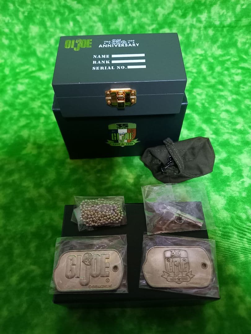 L*f様 スポット値下げ❗️絶版☆GI JOE 35周年記念DOG TAG500 GOOD ROCK SPEED】プリントTシャツ（RESERVOIR DOGS/レザボア