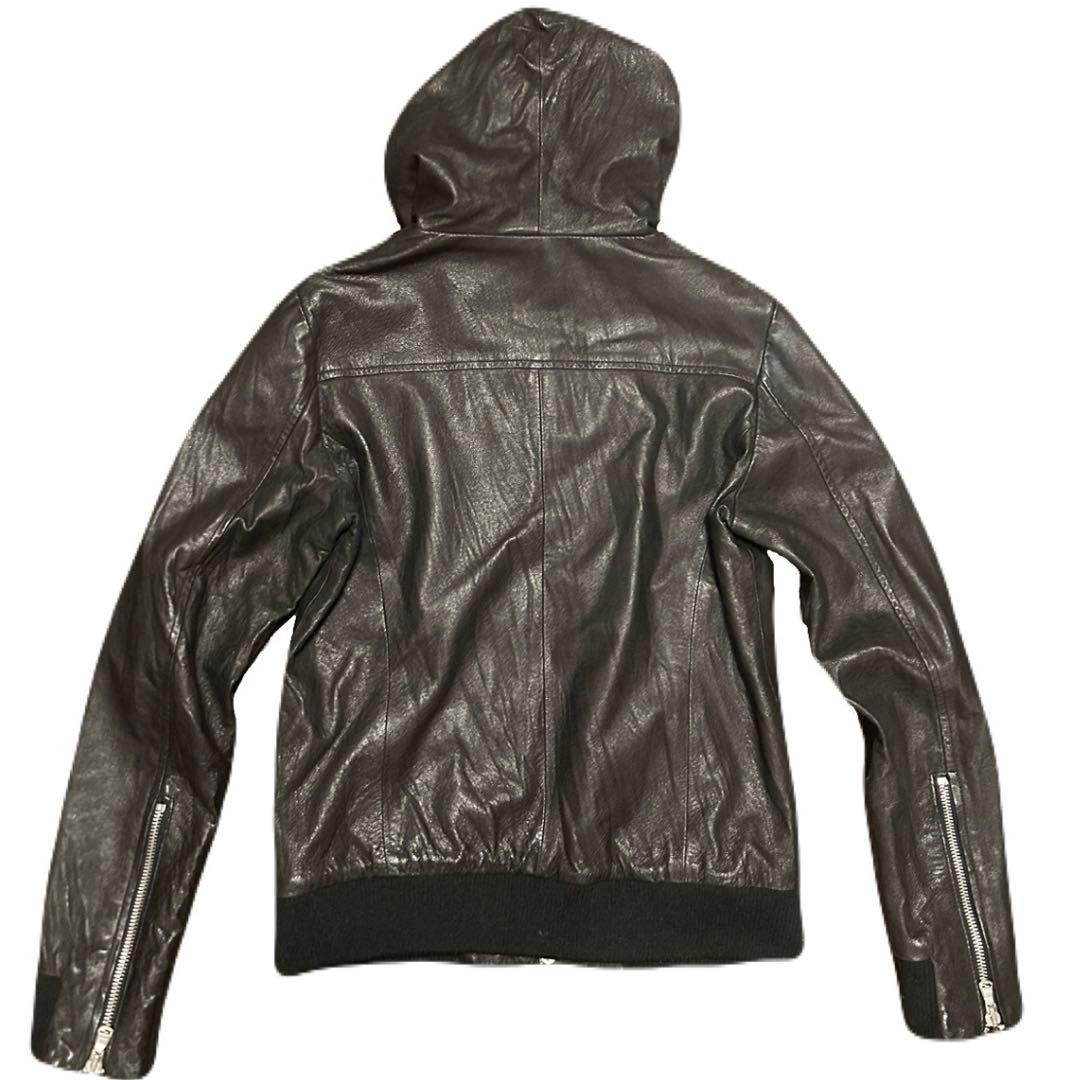 00s Ekam 風 変形 レザージャケット 短丈 平成 お兄系 Archive