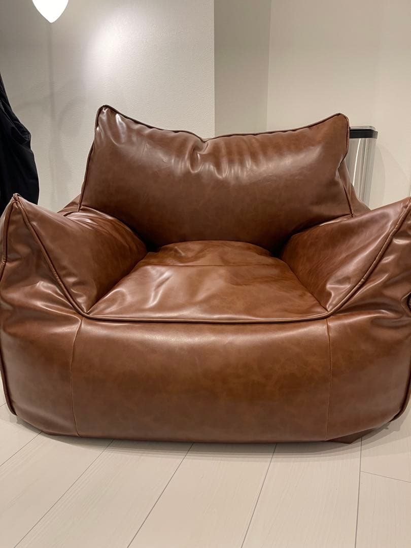 韓国ソファ　一人掛け　合皮レザー　ビーズクッション 楽天市場】ビーズクッション ホイップ 日本製 合皮レザー ビーズソファ