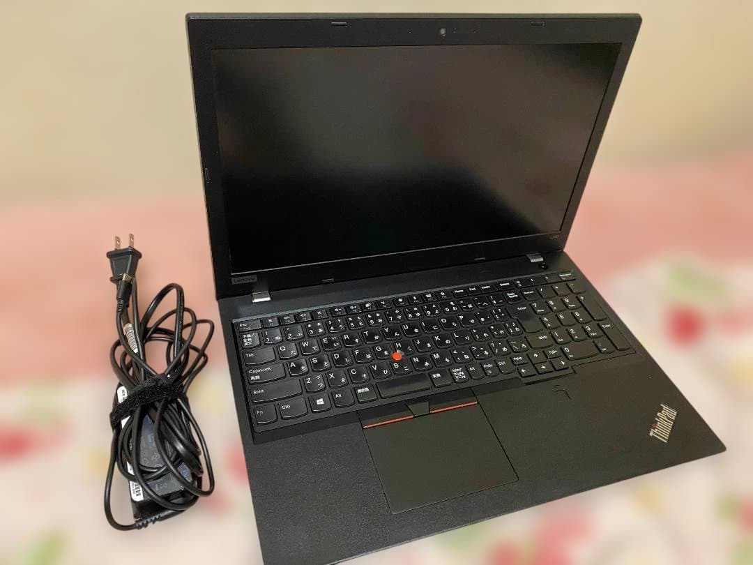 【美品/即配送】ThinkPad ノートPC 電源ケーブル付き SSD256GB 機能充実の15.6型ビジネスノートPC「ThinkPad」｜ソースネクスト