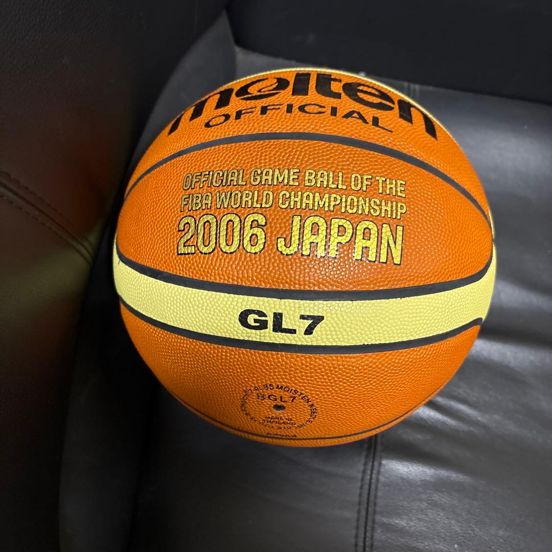 希少　モルテン GL7 2006世界選手権公式バスケットボール7号 7号球】 molten（モルテン） バスケットボール[検定球7号] GL7 領収書