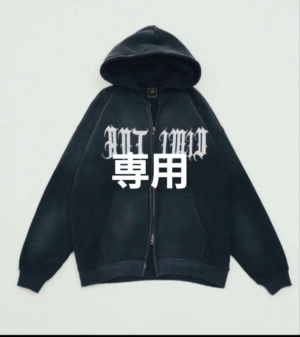 ANTIMID ZIP HODIEアンチミッドジップパーカーSサイズ zip hoodie🦇 @antimid_official 今日ついに再販です！ . . #cityboy