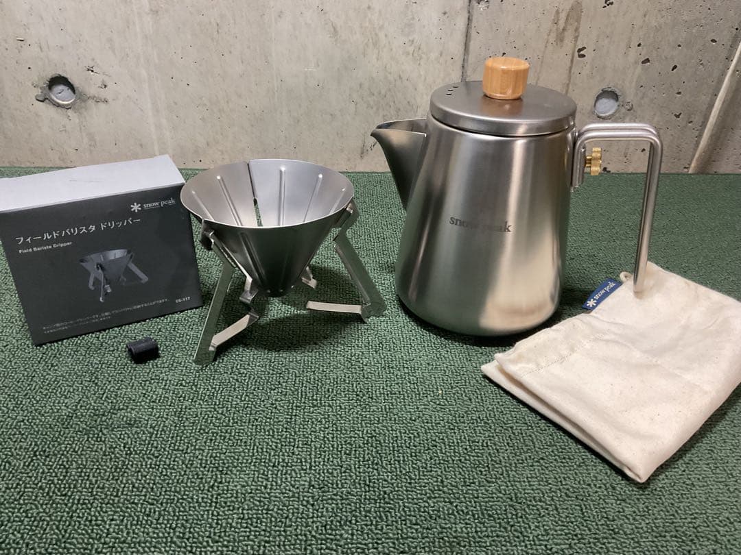 新品・未使用品 フィールドバリスタ セット スノーピーク  peak 楽天市場】[cs-116]snow peak(スノーピーク) フィールドバリスタ/ミル