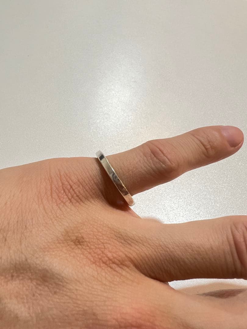 希少】シルバー925デザインリング刻印ありほぼ未使用 ユナイテッド