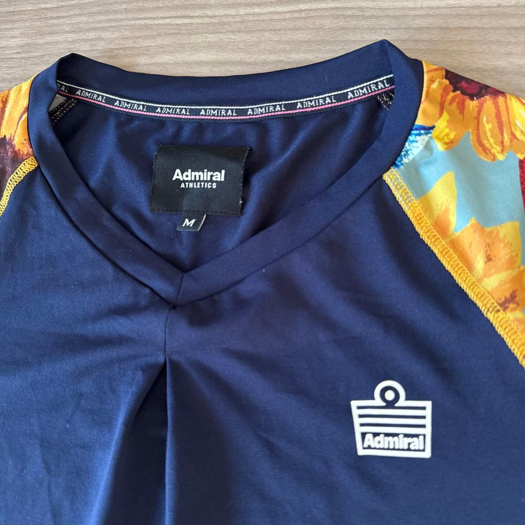 レア❣️アドミラル レディーステニスウェア ゲームシャツ＆ひまわり柄