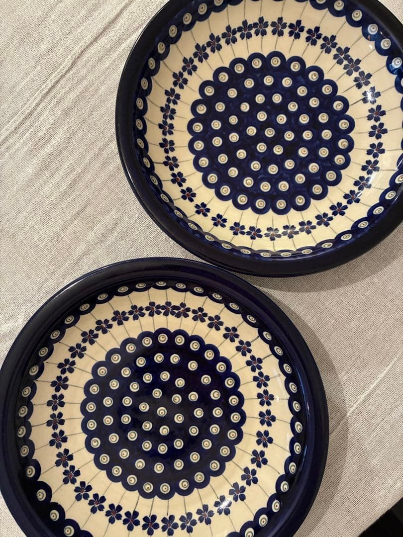 ポーリッシュポタリーポーランド陶器 22㎝2枚セット/Bolesławiec ポーリッシュポタリー入荷しました | OFFICIAL BLOG | ブランド洋食器