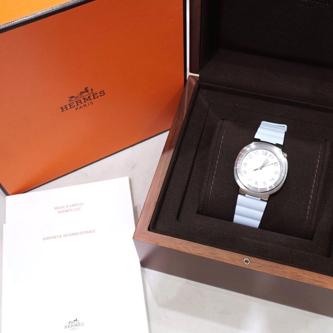 新品 定価94万✨今月購入HERMES CutSD1.510.630裏スケルトン スケルトンで魅せるエルメスの新作「スリム ドゥ エルメス スケレット