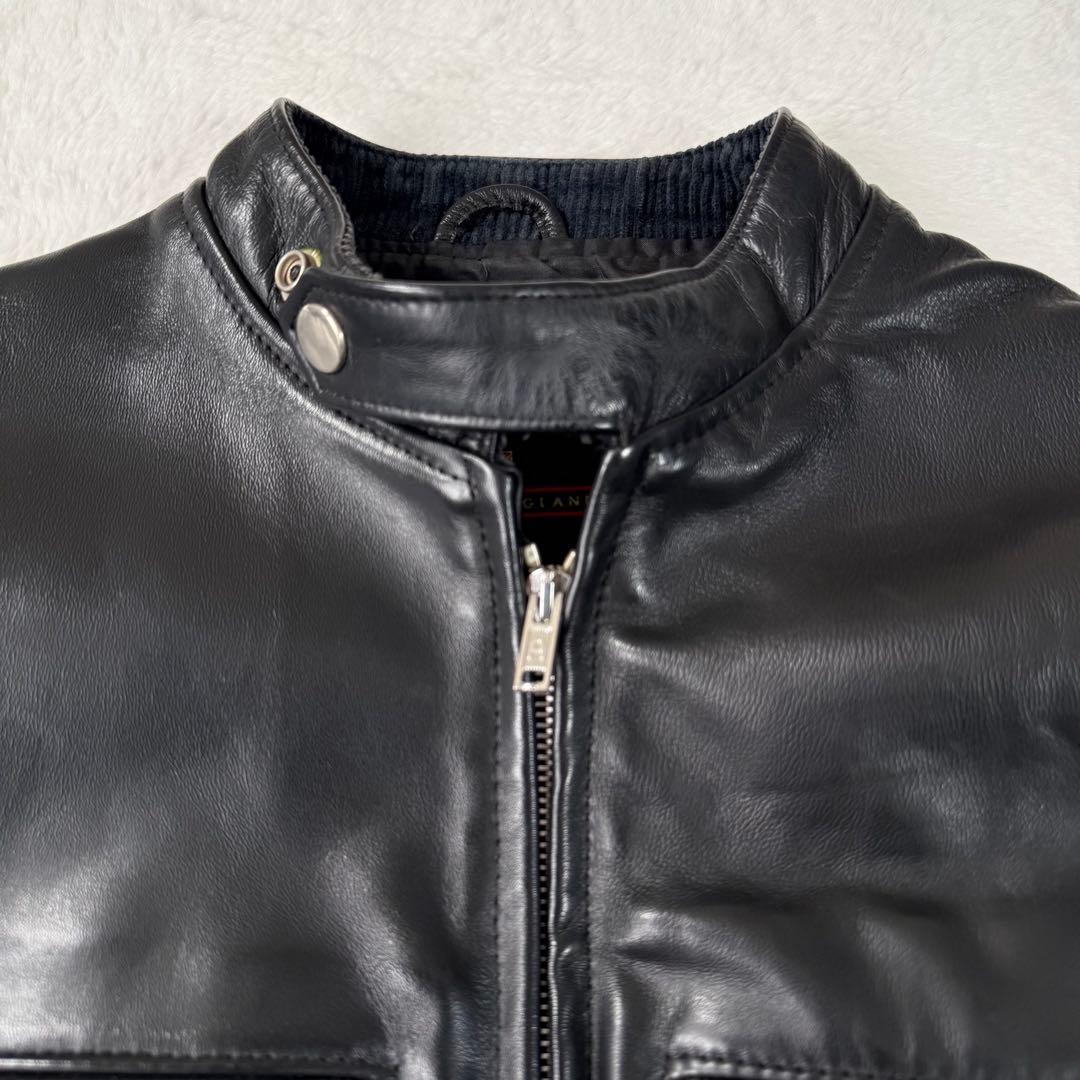 666 シングル ライダース ジャケット 32 XS レザー ブラック UK - メルカリ