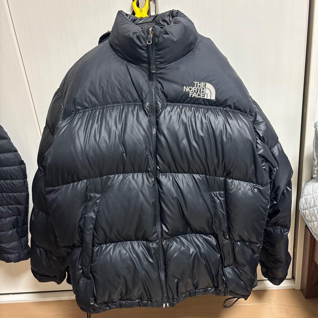 THE NORTH FACE ダウンジャケット L 90's 700 The North Face Nuptse 700 Goose Down Jacket sz L Blue Retro Vtg