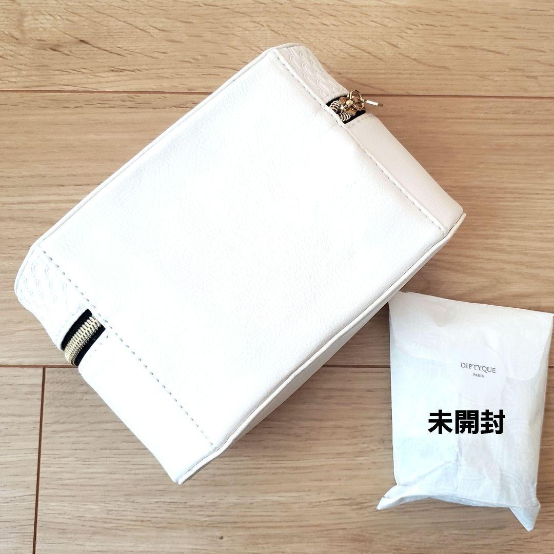 カタール航空ファーストクラスアメニティ☆ホワイトポーチ&スキンケア