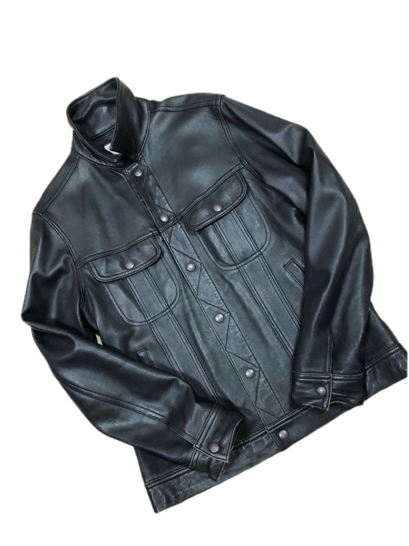 羊革/レザージャケット/ブラック/美品/ライダース/HBNS/ハバノス 2026年最新】HBNS レザーの人気アイテム - メルカリ