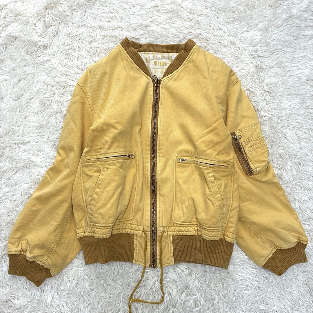 希少】90s ピンクハウス SHIMPA CLUB バックロゴ ブルゾン - メルカリ