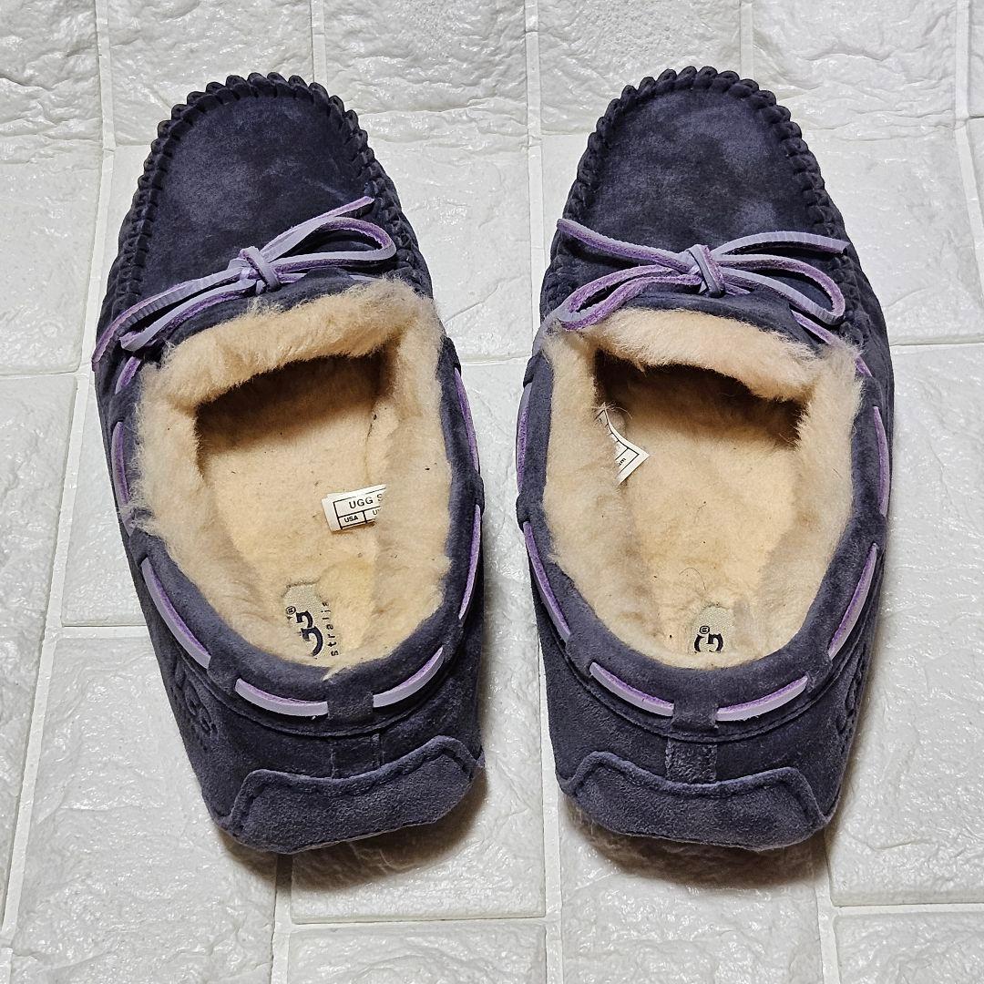 希少カラー❗UGG アグ ダコタ モカシン ムートン 25cm パープル PCT