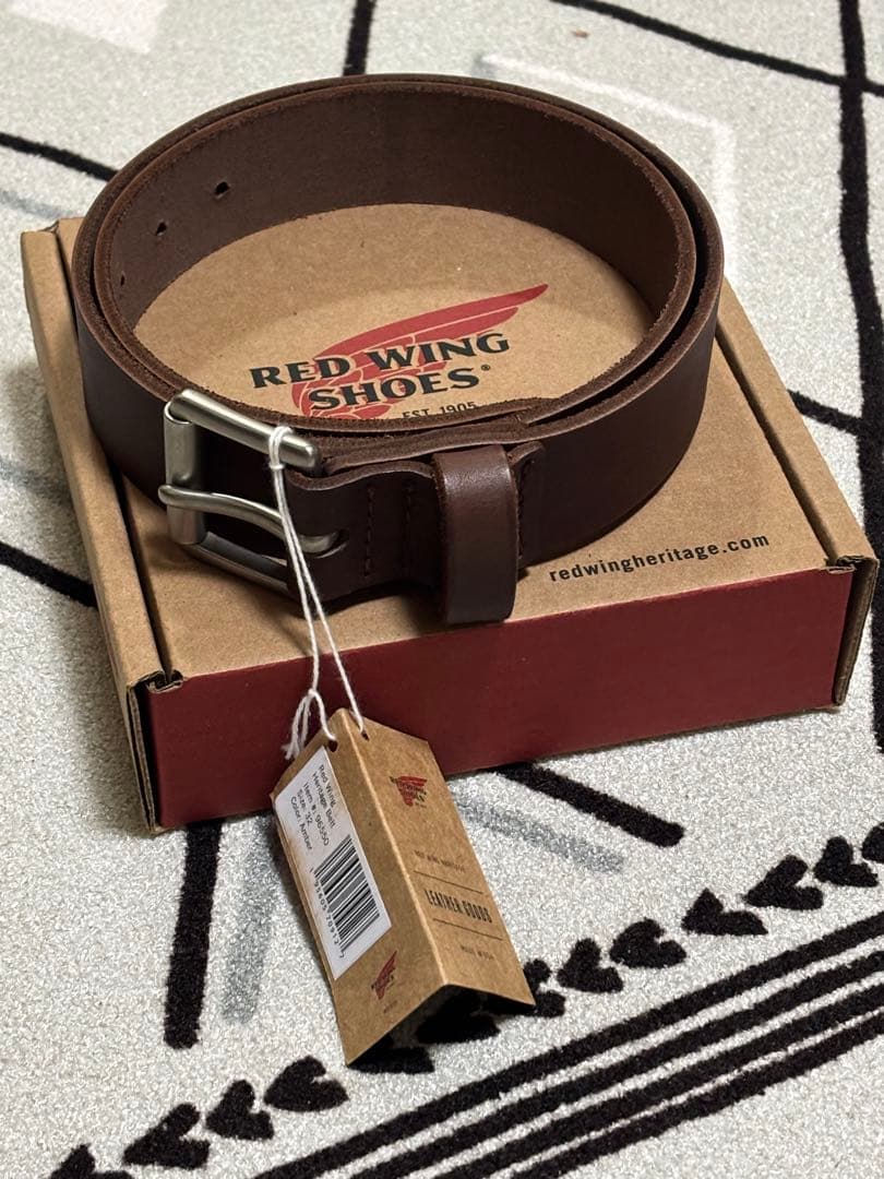 tsune4862 レッドウィング　レザーベルト アンバー・パイオニア RED WING レッドウイング 96550 Red Wing Leather Belt / Amber