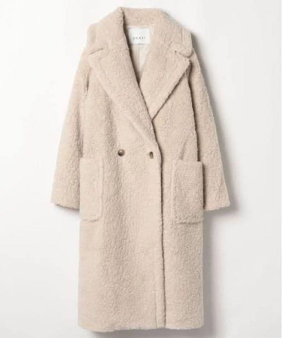 【美品】 ANAYI テディベアコート　ウール　ロングコート ANAYI - ANAYIアナイ⭐︎テディベアロングコートの通販 by Nori26's