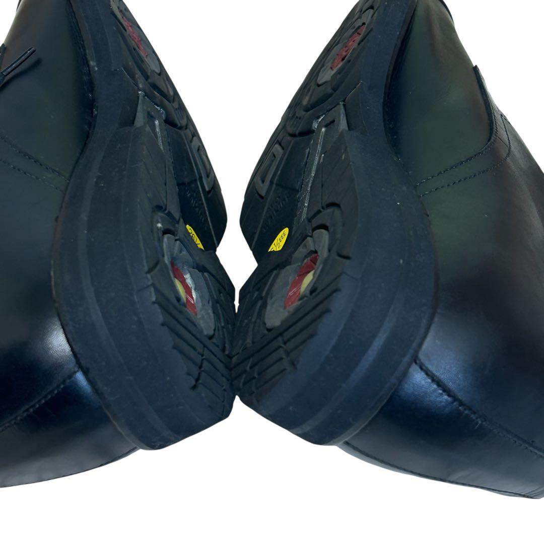 新品 人気アシックスランウォーク ストレートチップ ブラック 26.5cm