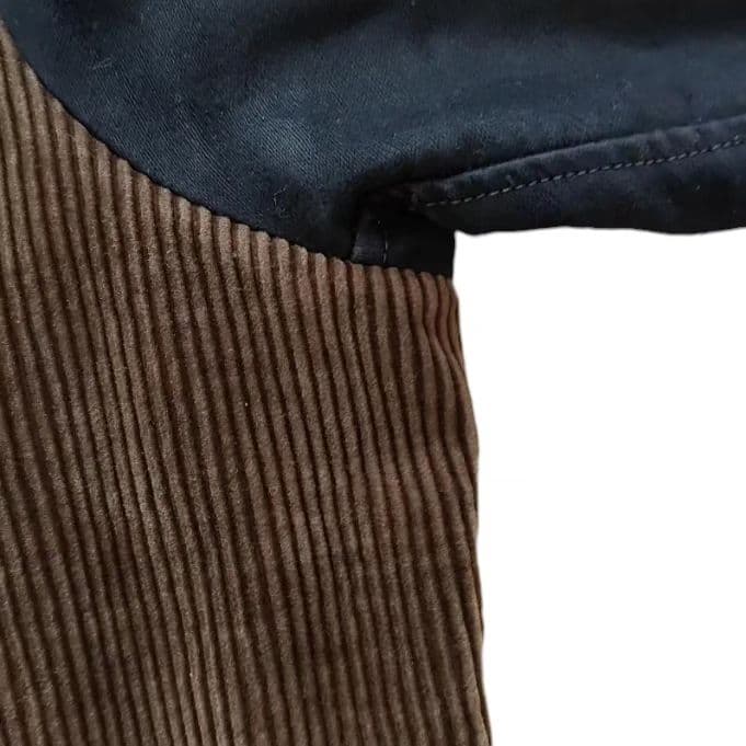 40s フレンチヴィンテージ ジレジャケット フレンチコーデュロイ