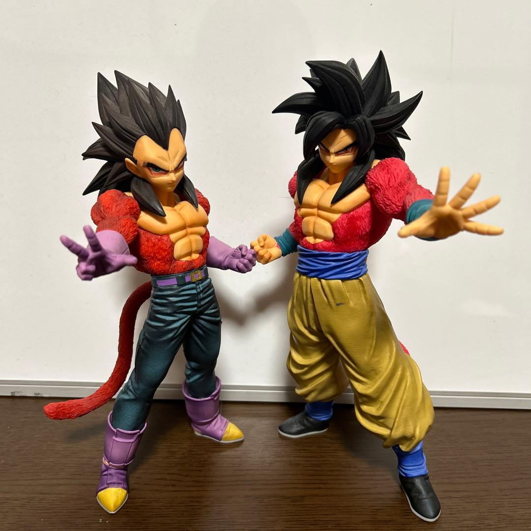 ドラゴンボール一番くじ スーパーサイヤ人4 孫悟空 ベジータ