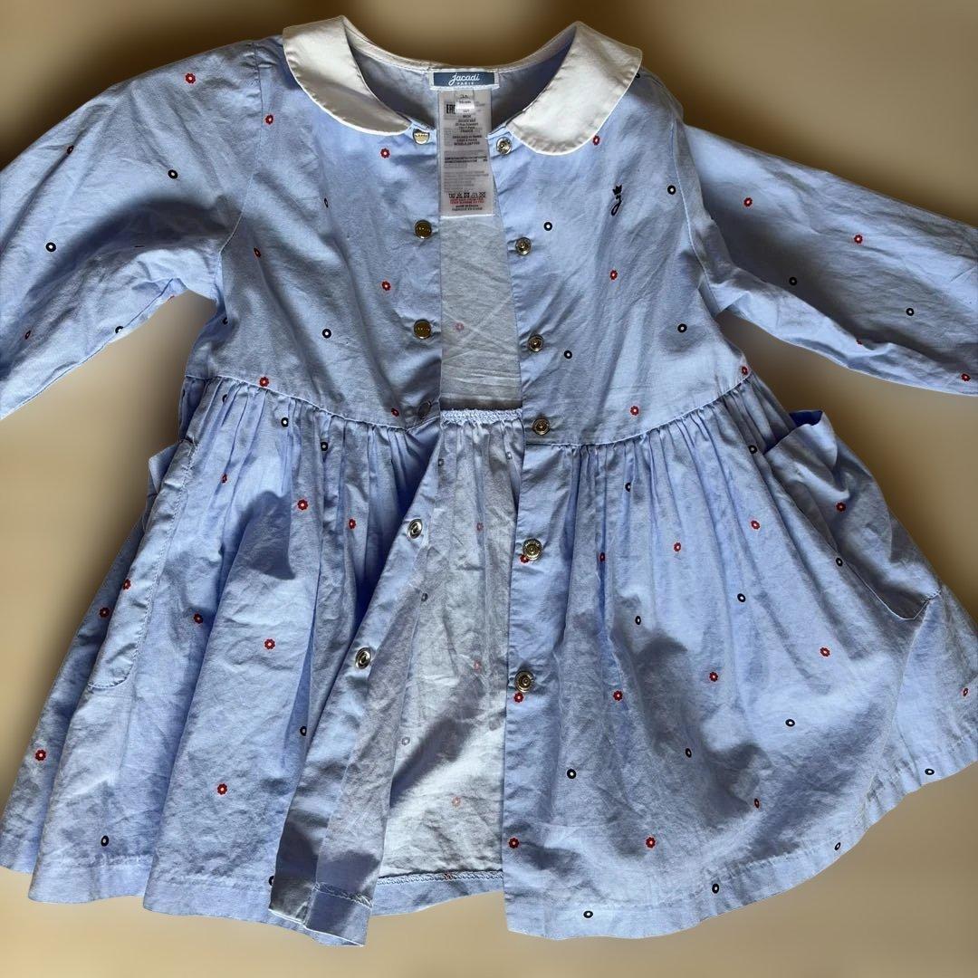 36M 96cm jacadi ワンピース - メルカリ