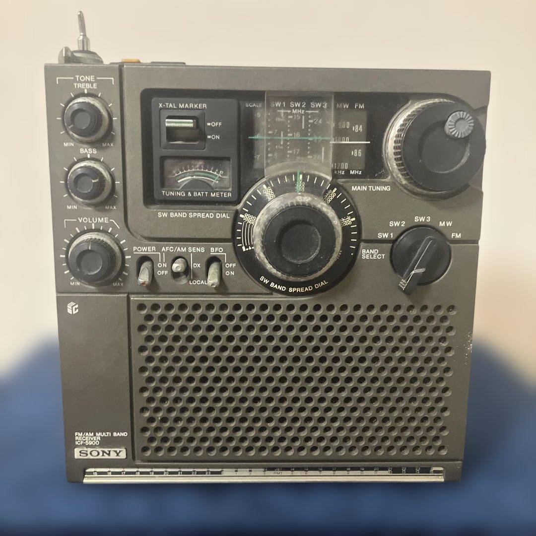 d*2様 SONY ICF-5900 FM/AMマルチバンド受信機　※完全ジャン Sony ICF-5900 FM/AM Multi Band Short Wave Radio Receiver | eBay