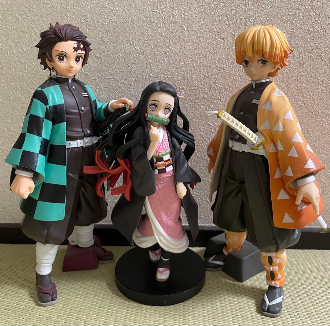 鬼滅の刃 フィギュア grandista 竈門炭治郎 禰豆子 我妻善逸 - メルカリ