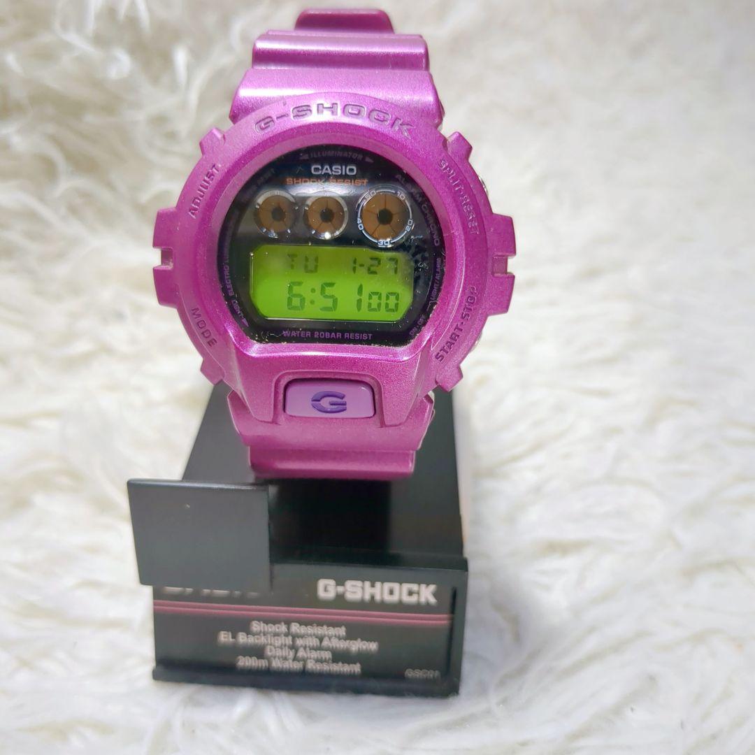 未使用 電池交換済 CASIO G-SHOCK DW-6900NB 希少パープル - メルカリ