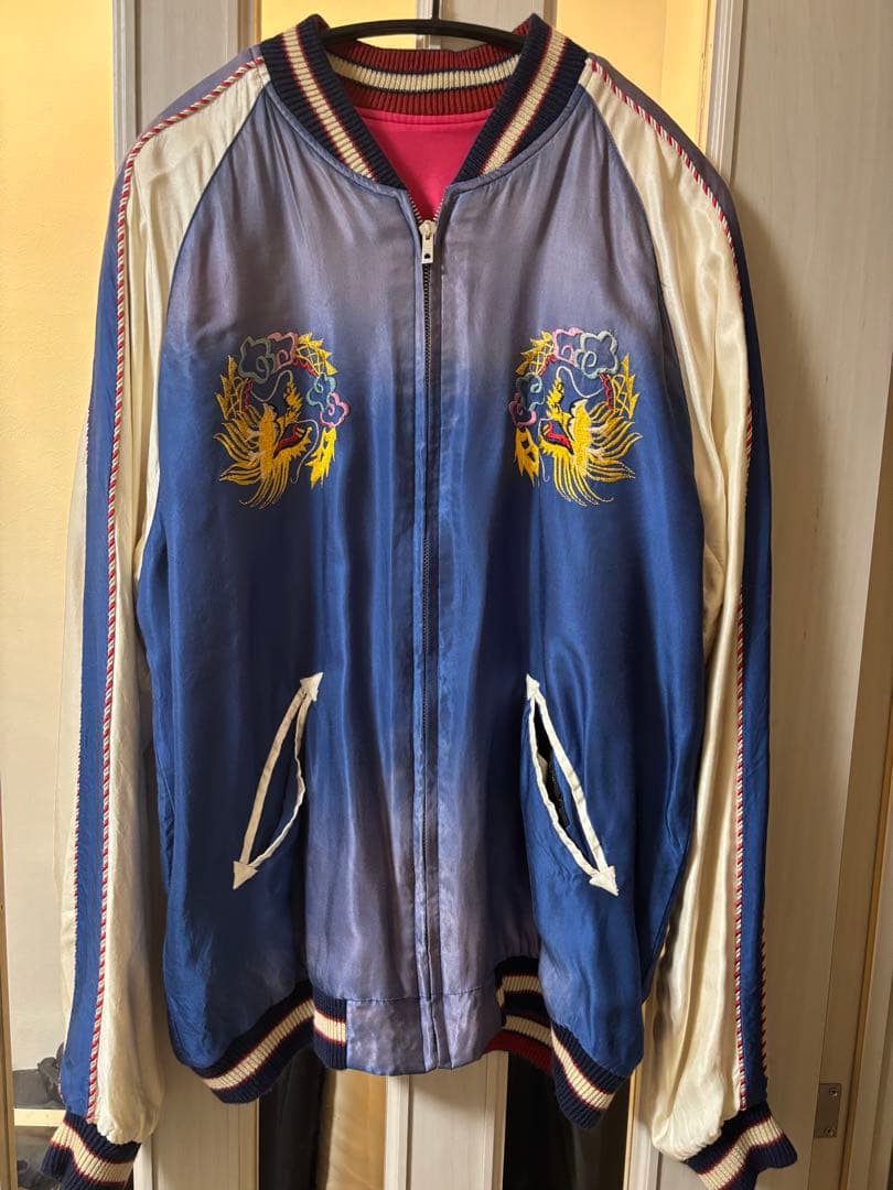 桃*白様 テーラー東洋 スーベニアジャケット スカジャン