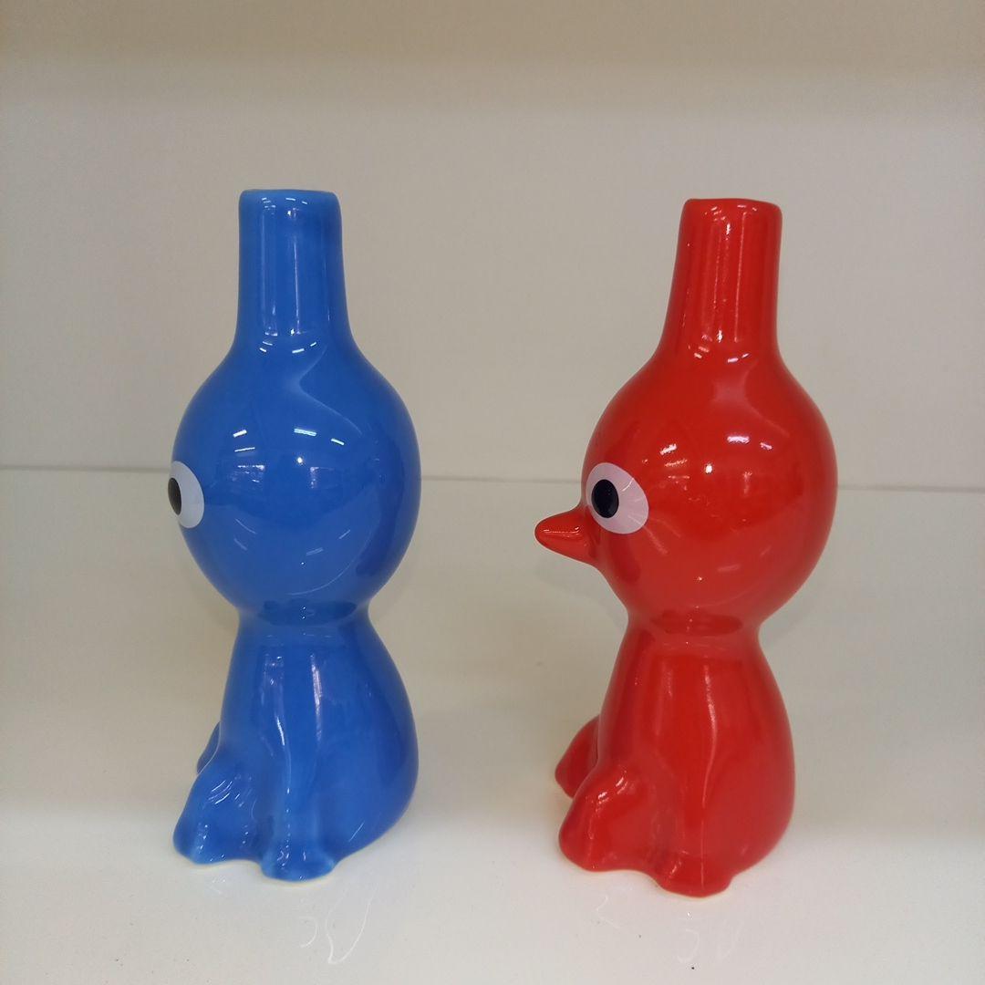 ピクミン 花瓶 一輪挿し 赤ピクミン 青ピクミン 2体セット Nintendo