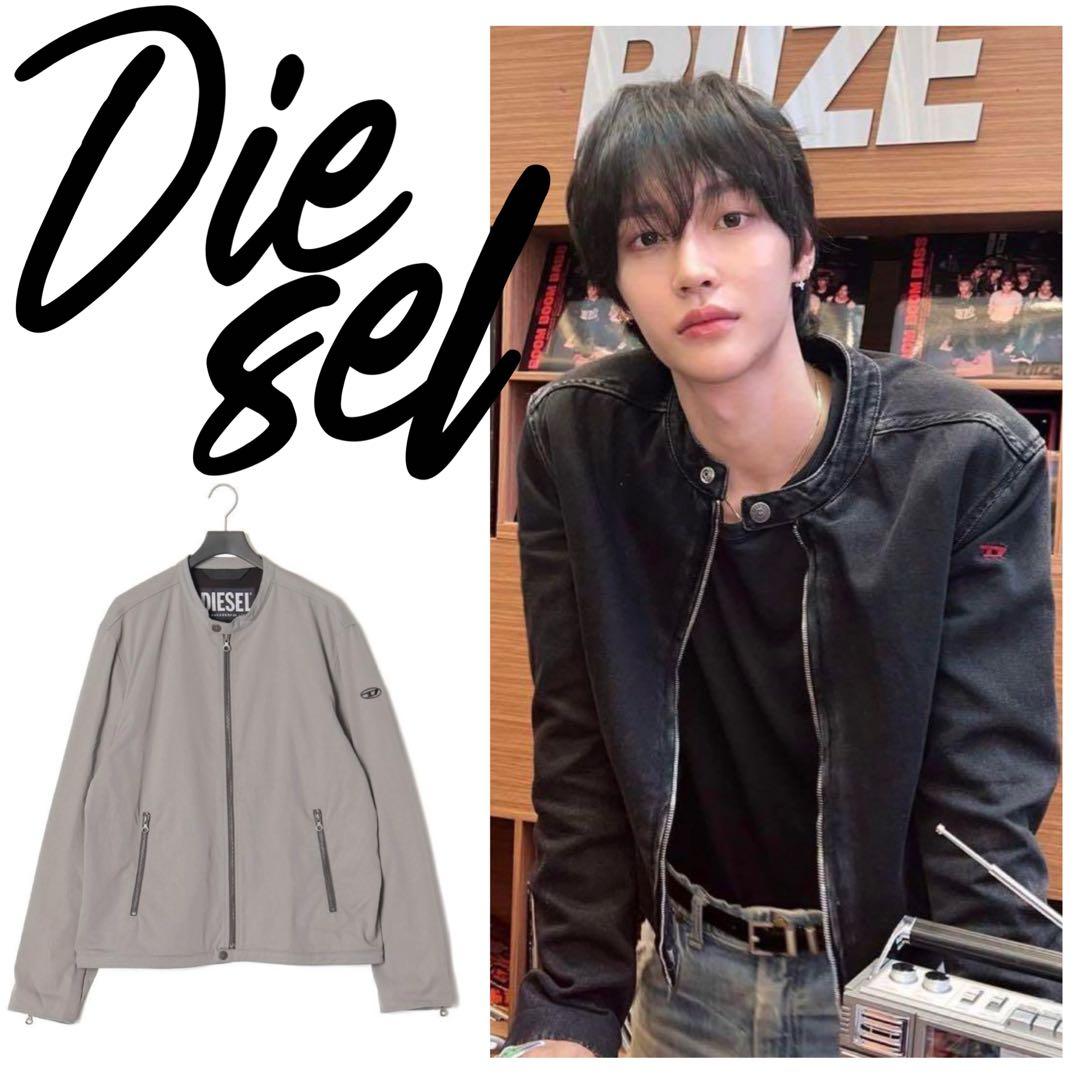 定価3.9万】ウォンビン着用 DIESEL J-Glory ジャケット グレー - メルカリ