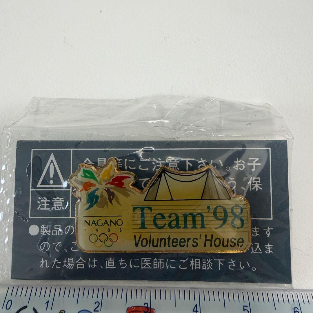 匿名配送料込☆1998年冬季長野オリンピック ピンバッジ 長野
