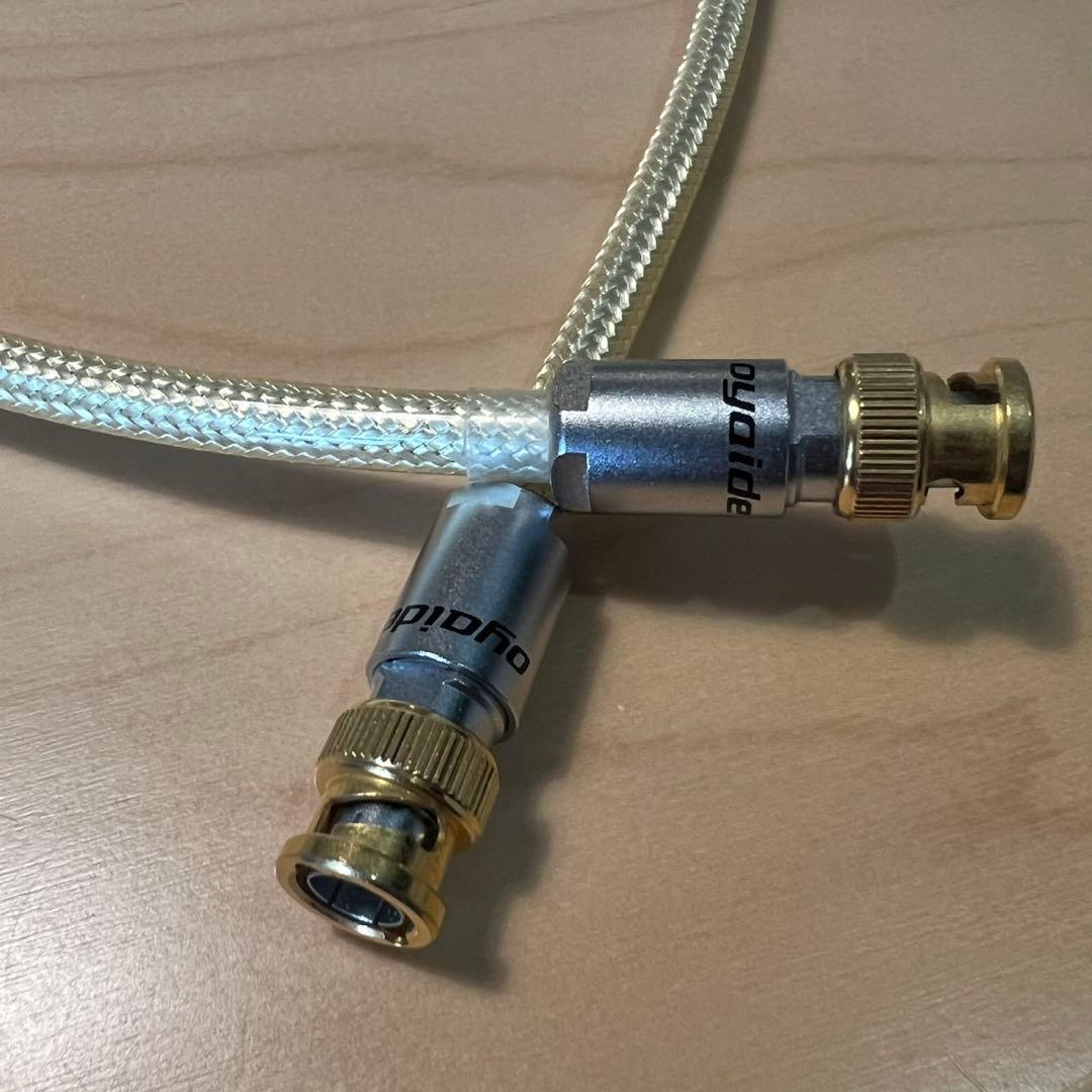 GTI様 オヤイデ電気DB-510純銀BNCデジタルケーブル 0.7m