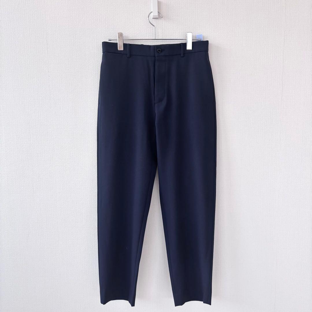 パンツ ATON BACK SATIN BASIC PANTS Navy ATON（エイトン）の「【ATON / エイトン】BACK SATIN FIELD CARGO