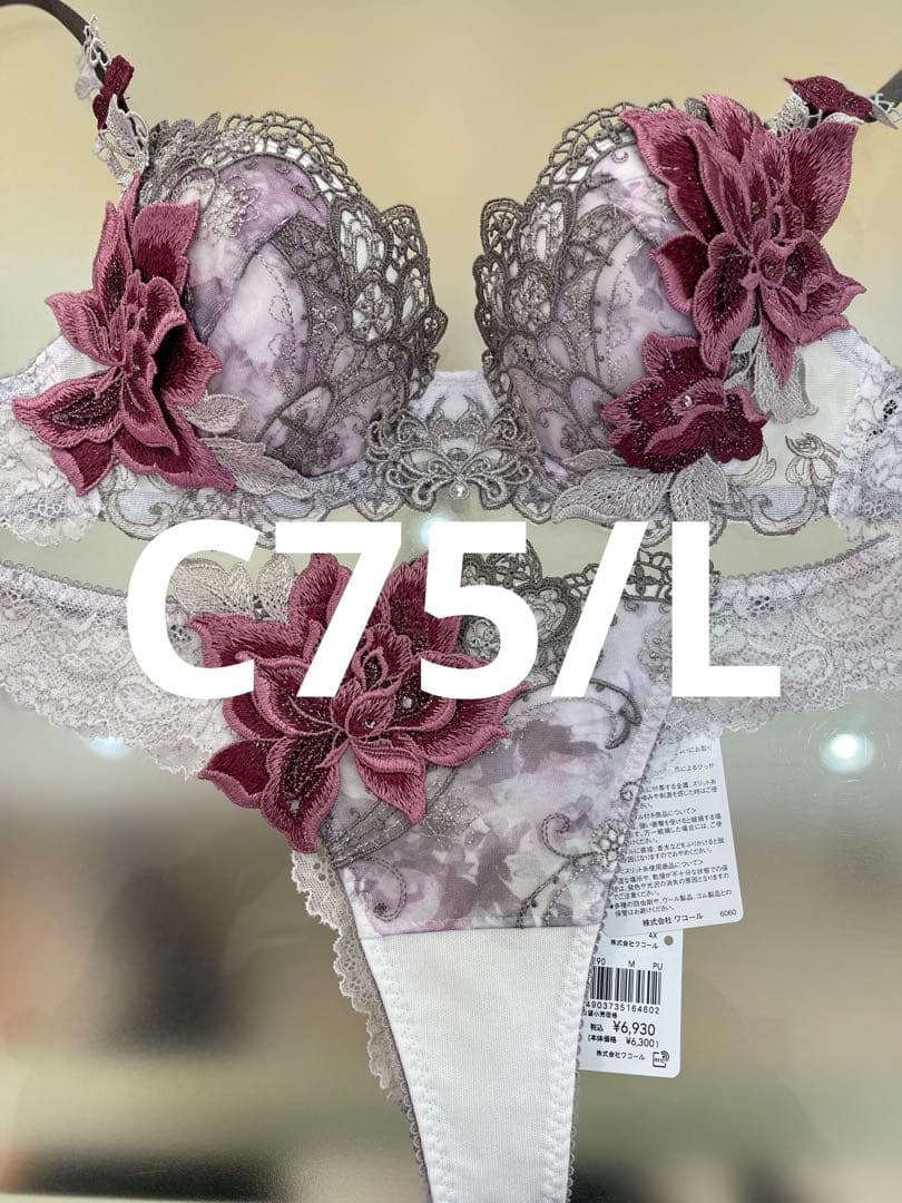 サルート 90グループ⭐️店舗限定⭐️PU⭐️C75/L/M⭐️上下2点