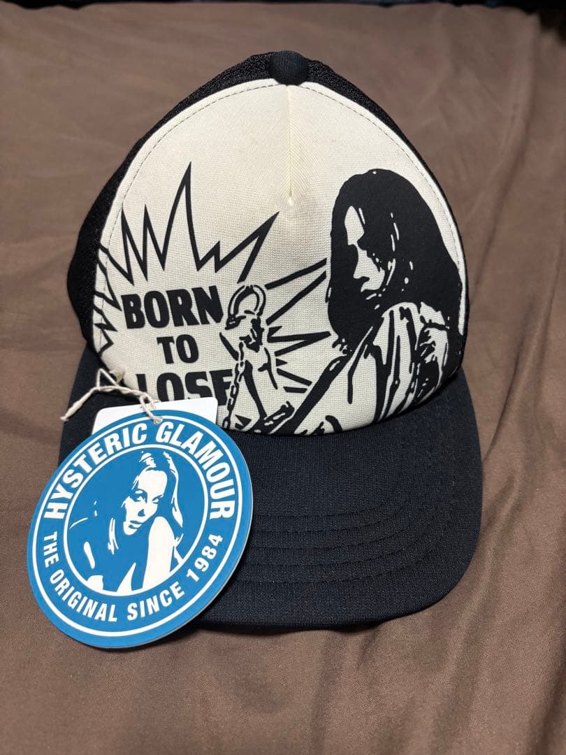 HYSTERIC GLAMOUR BORN TO LOSE キャップ HYSTERIC GLAMOUR メッシュキャップ BORN TO LOSE - メルカリ