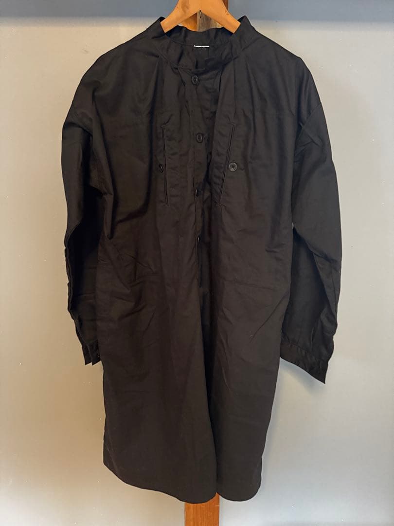 値下げ試着のみ黒スモックLE LABOUREUR」（ル・ラブルール) 男女兼用