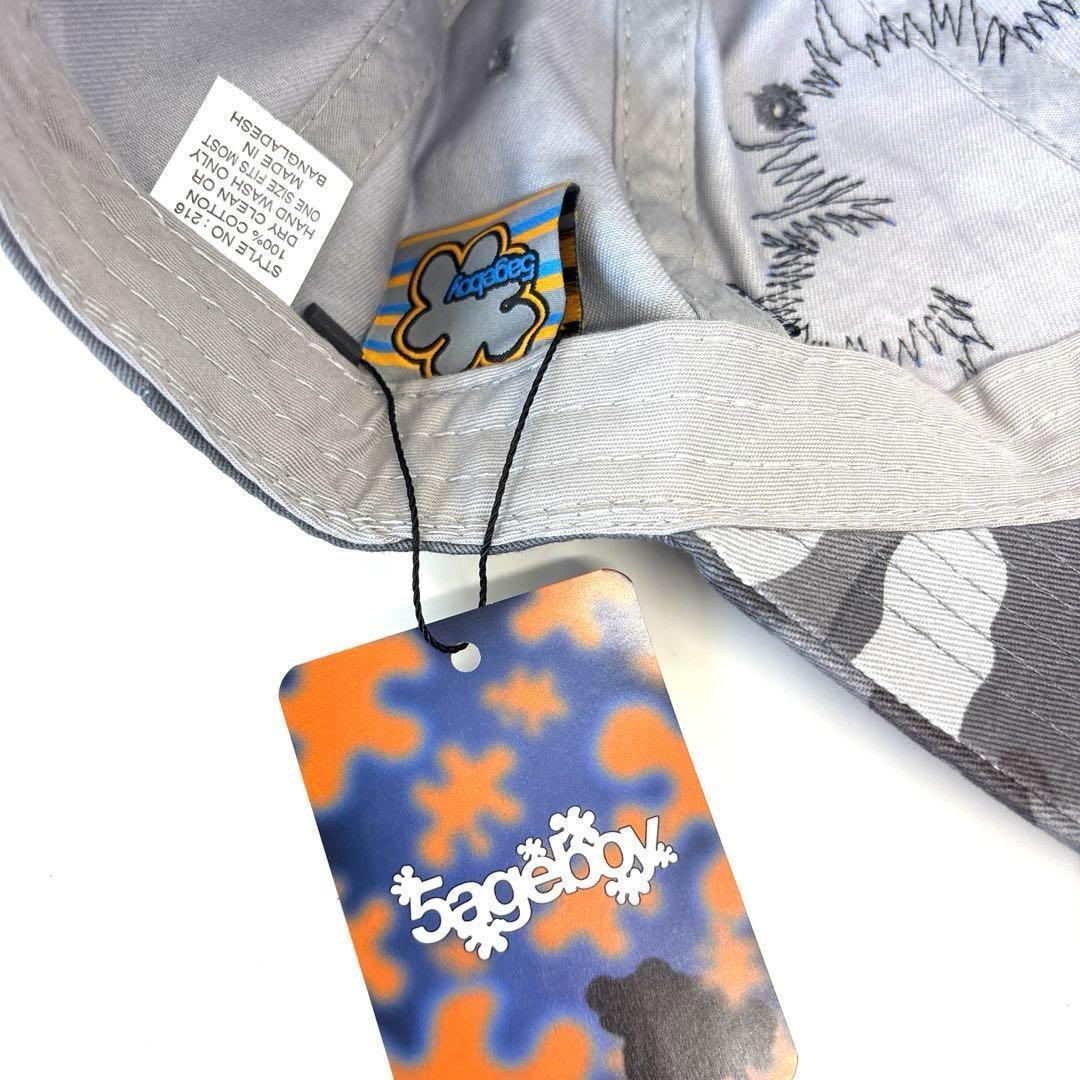 5ageboy Camo Cap グレー fuckthisindustry - メルカリ