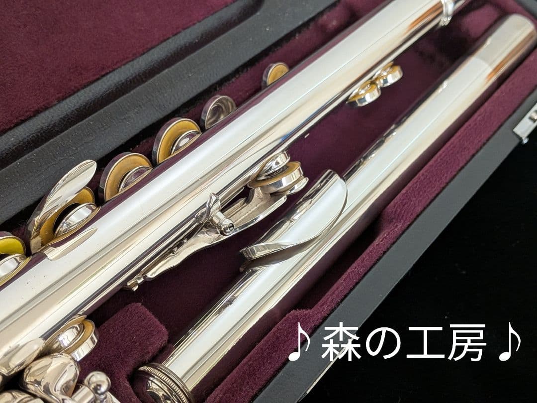 中古フルート専門店‼️部活応援‼️銀メッキ ヤマハフルートYFL211後期E