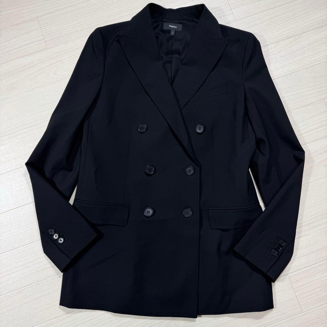 近年モデル セオリー DB TAILOR JK ダブル テーラード 大きい XL 金釦ダブルテーラーJK（テーラードジャケット）｜Trish（トリッシュ