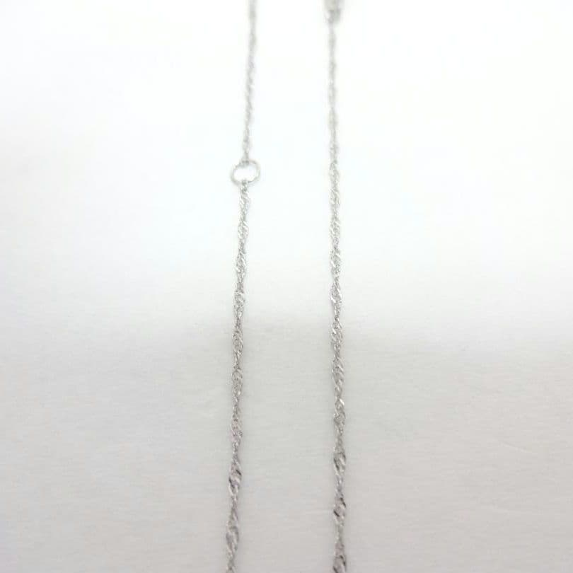 【美品】0.4ct　一粒ダイヤモンド　ネックレス　プラチナ