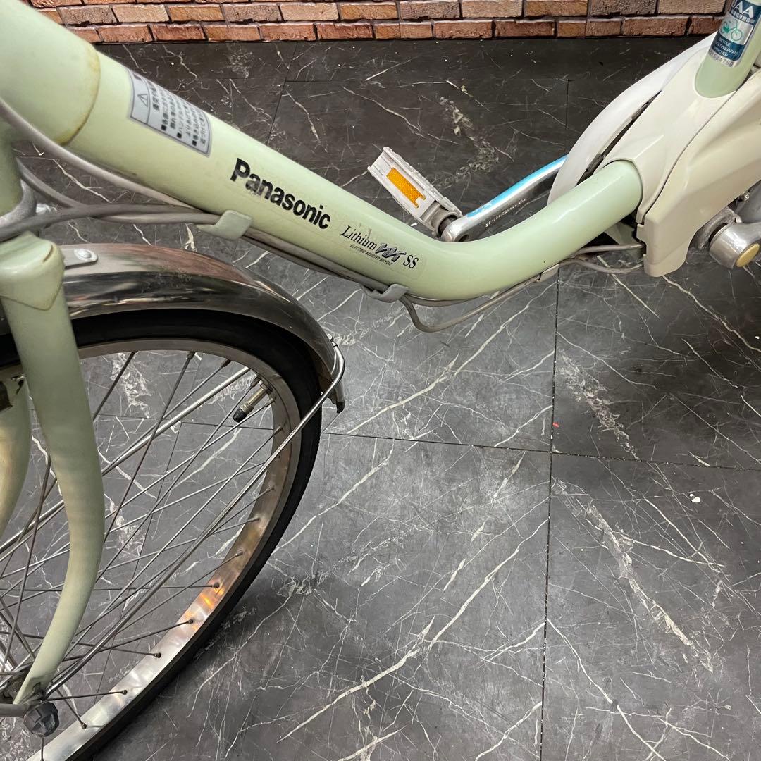 12】電動自転車 Panasonic lithium vivi SS グリーン