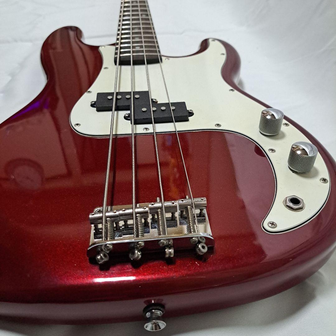 ま*お様 SELDERエレキベース レッド 4弦 シングルコイル ベース SELDER PB-30/JB-30（本体のみ） 【エレキベース セルダー
