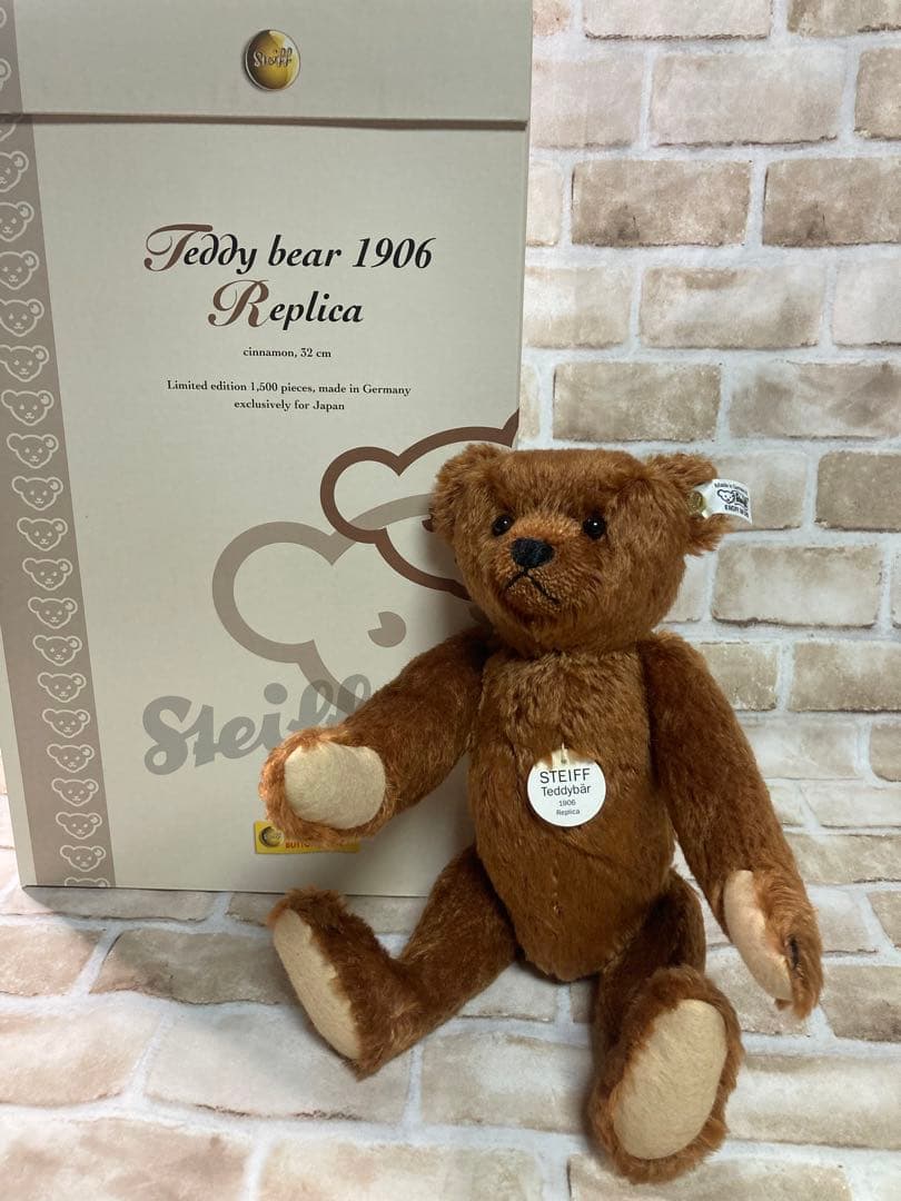 シュタイフ テディベア 1906レプリカ 32cm 日本限定 Steiff - メルカリ