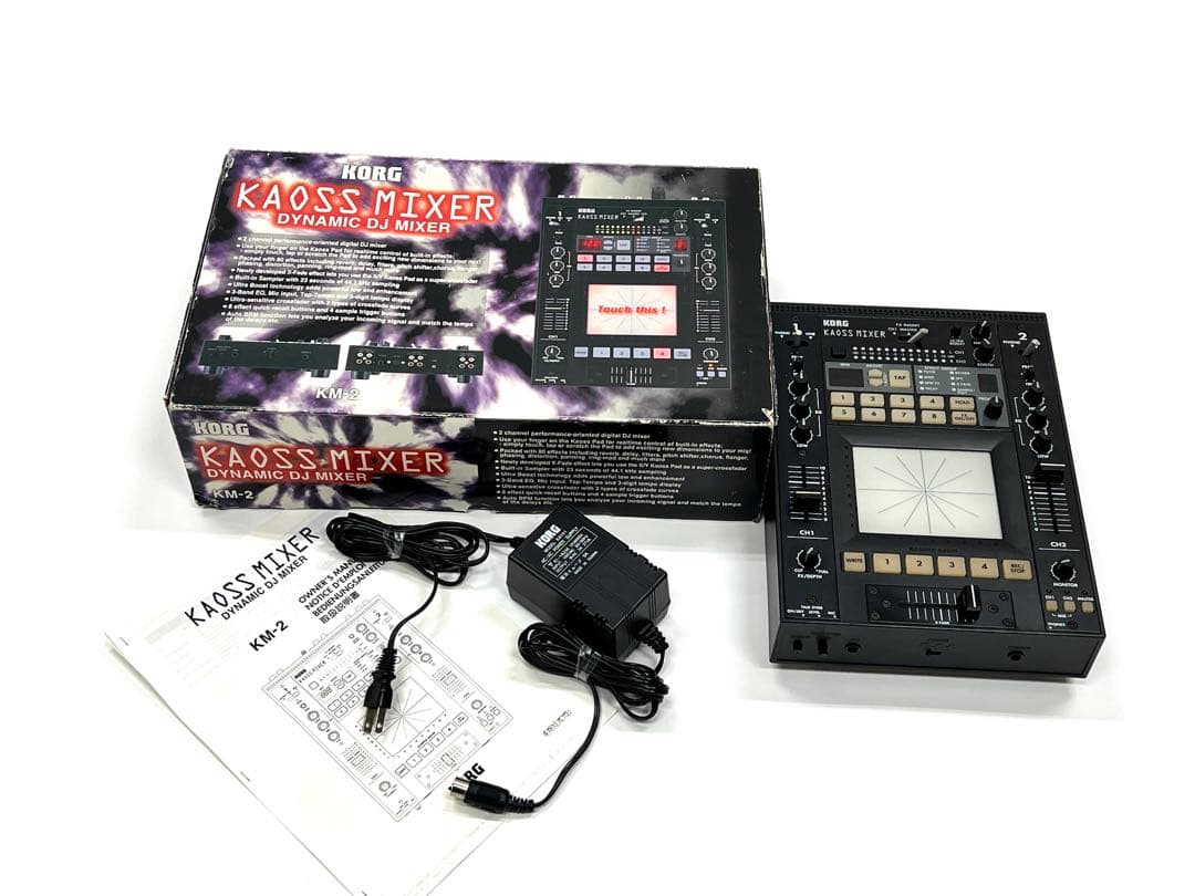 KORG KM-2 KAOSS DJミキサータッチパッド搭載KAOSSPAD内蔵 KAOSS DJ - DJ CONTROLLER | KORG (Japan)