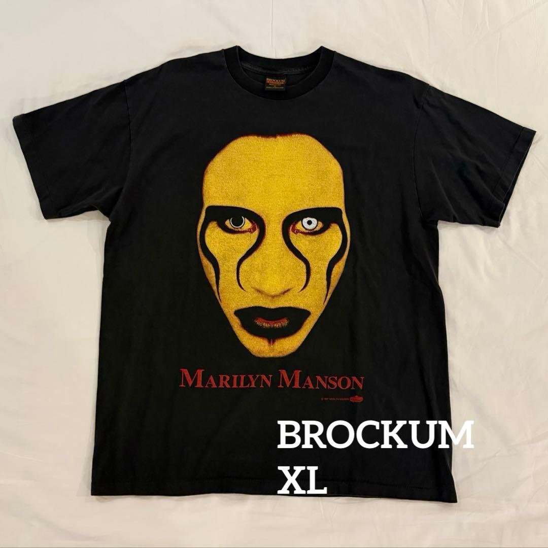 XL】マリリンマンソン marilynmanson 古着 90s Tシャツ - メルカリ