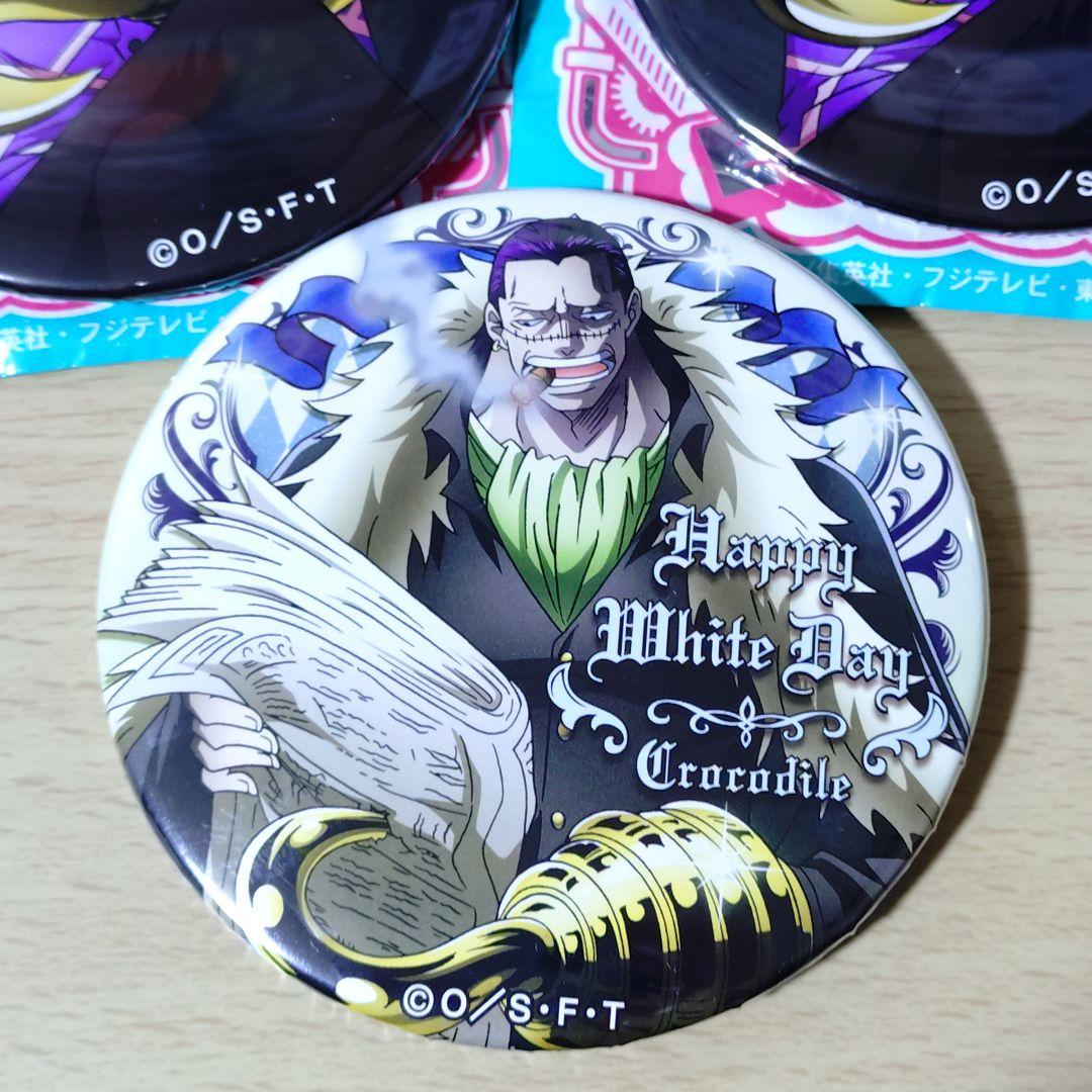 ワンピース クロコダイル 輩缶バッジ EGGHEAD ホワイトデー - メルカリ